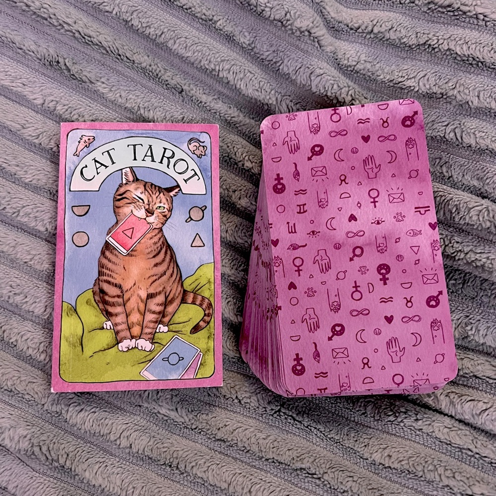 cat tarot cards